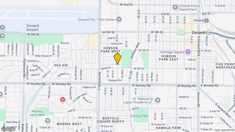 1138 Oyster Pl Map and Location Details