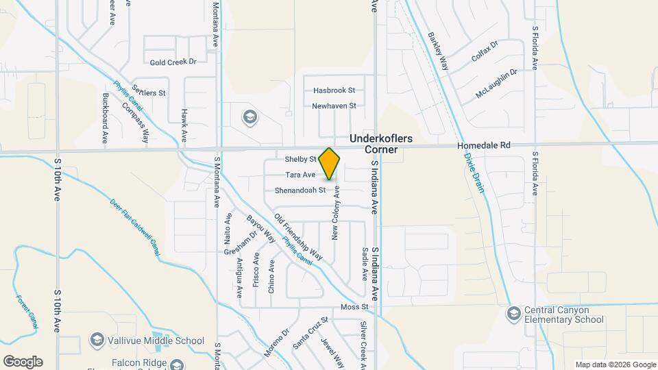 14150 Shenandoah St Map and Location Details