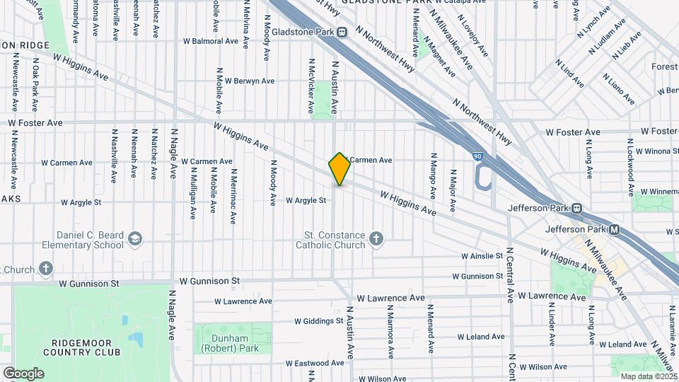 4979 N Austin Ave Map and Location Details