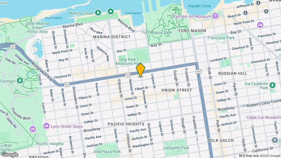 2000 Greenwich St Mapa y Detalles de la Ubicación