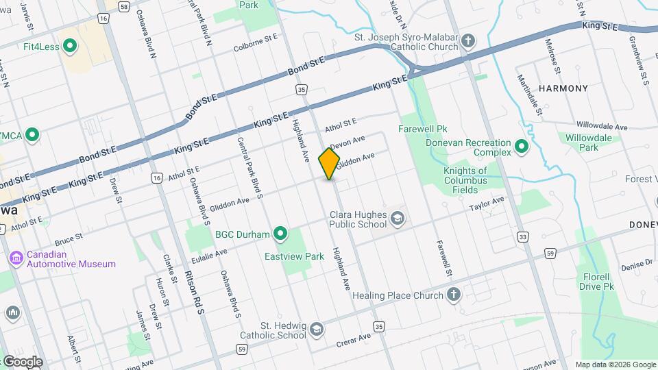128 Wilson Rd S, Unit Unit 1 Map and Location Details