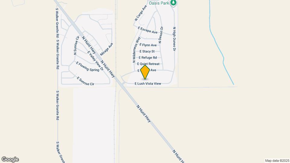 6614 E Lush Vista View Map and Location Details