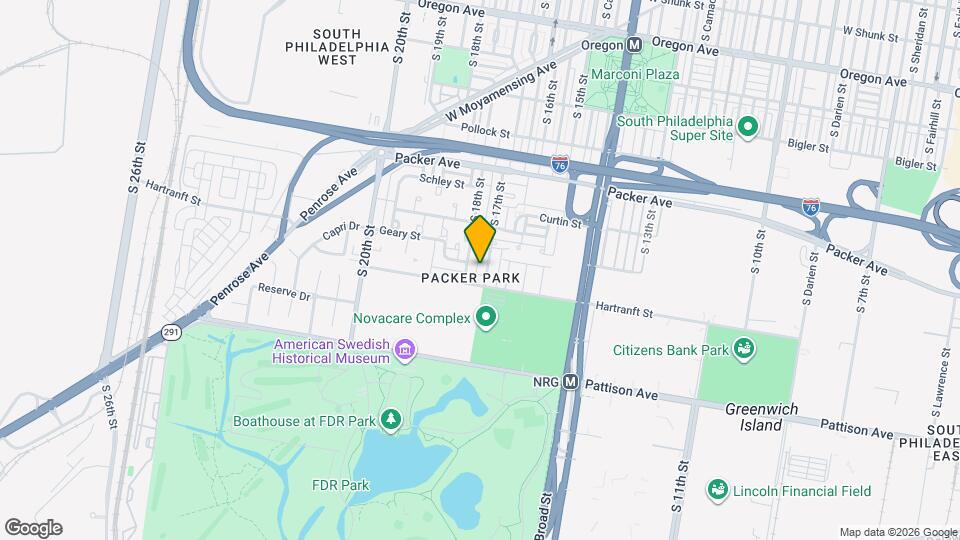 3226 S 17th St Map and Location Details