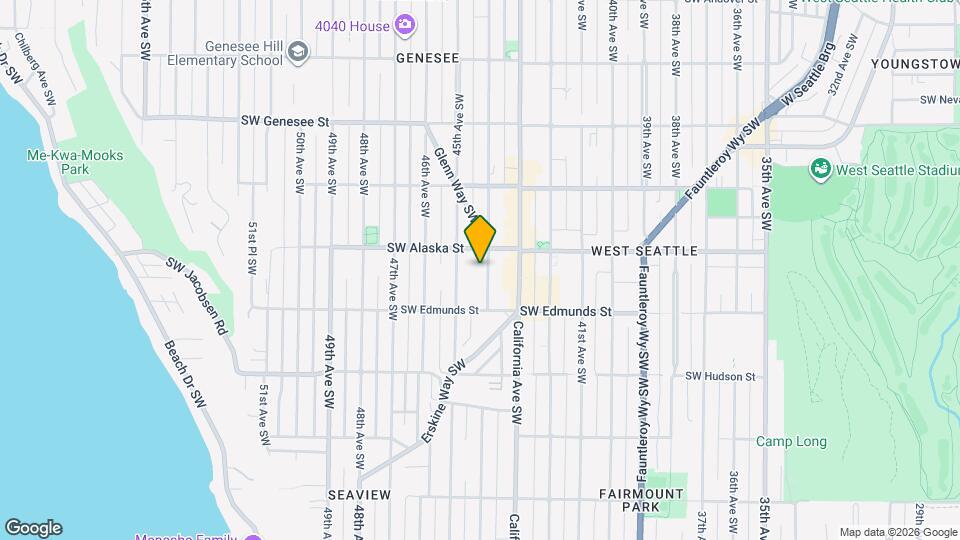 4717 44th Ave SW Map and Location Details