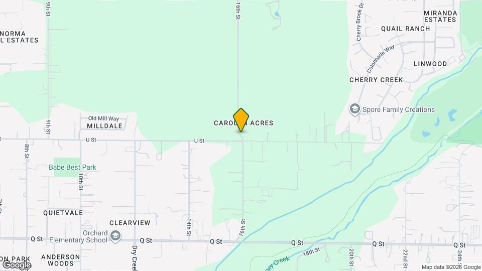 7604 16th St Map and Location Details