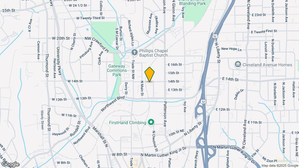 124 14th St Map and Location Details