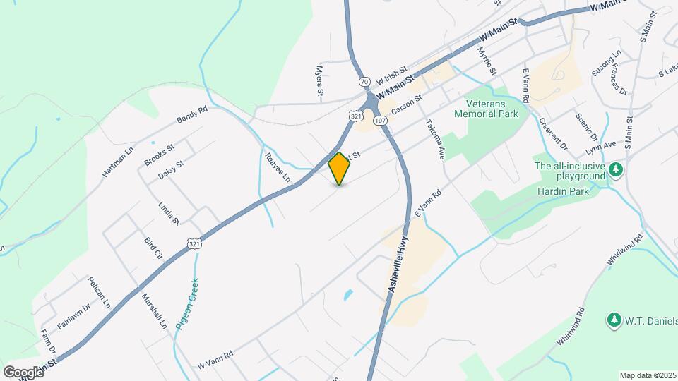 Greeneville Landing Apartments Map and Location Details