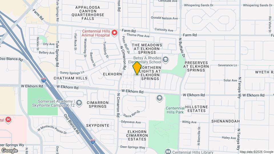 7900 Mountain Point Ave Mapa y Detalles de la Ubicación