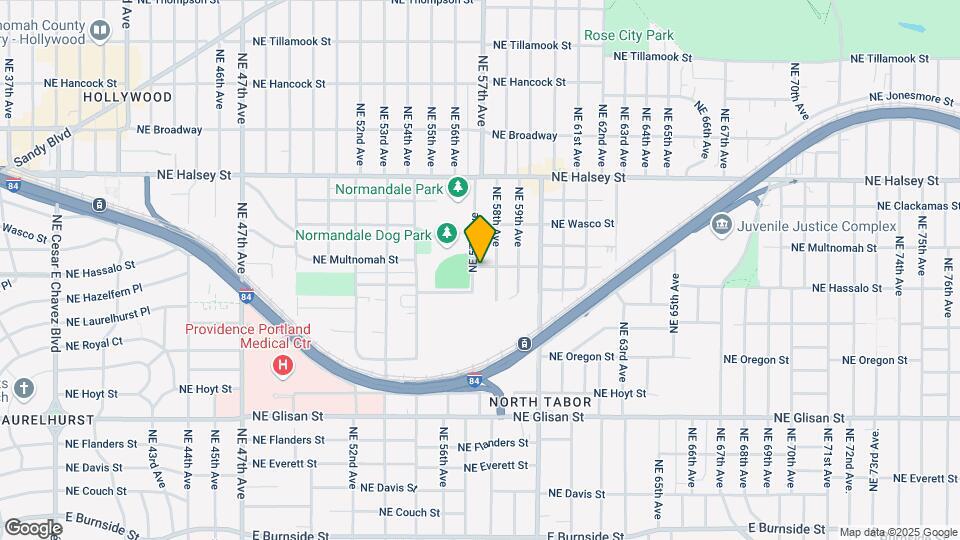 5710 NE Hassalo St Map and Location Details