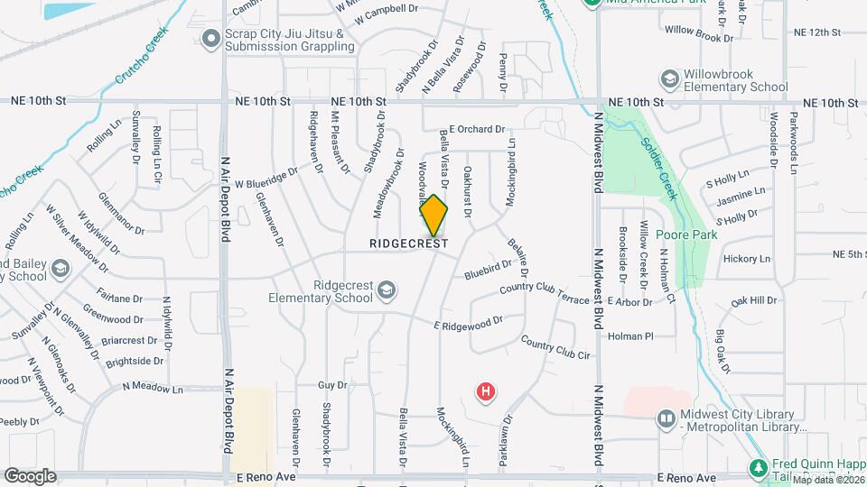 3301 Bella Vista Dr Map and Location Details