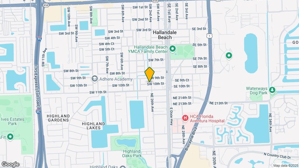 218 SW 10th St Mapa y Detalles de la Ubicación