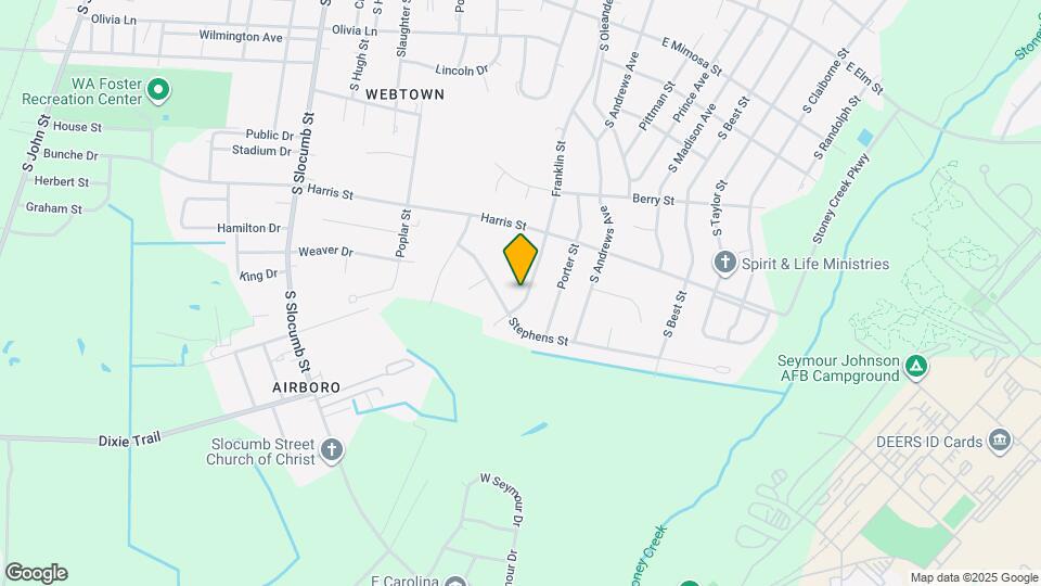 1221 Franklin St Map and Location Details