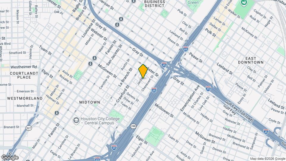 2357 Jackson St Map and Location Details