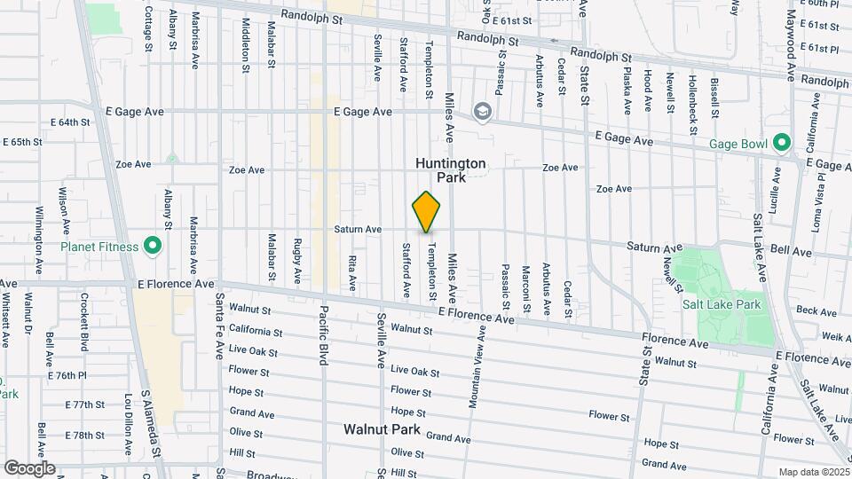 6915 Templeton St Map and Location Details