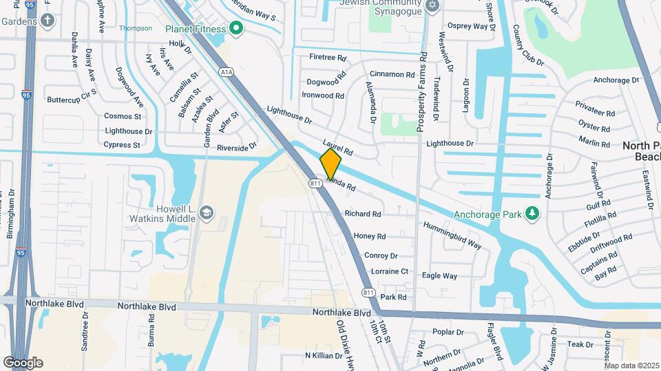 2828 Hinda Rd Map and Location Details