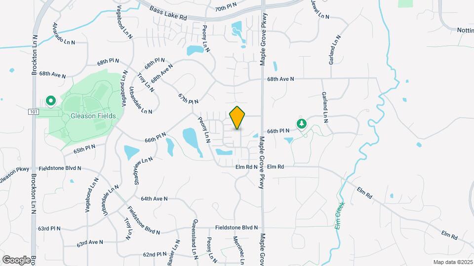 6623 Merrimac Ln N Map and Location Details