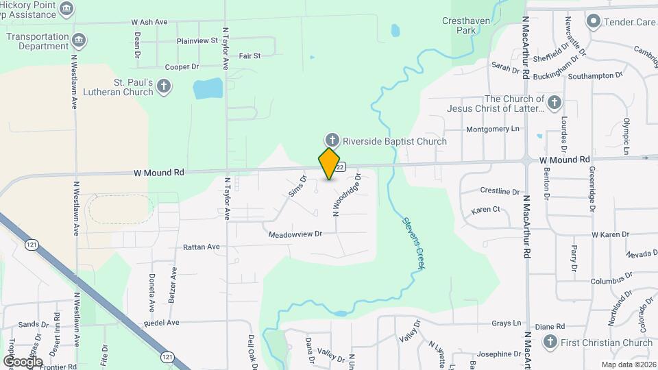 1241 W Scotch Pine Ct Map and Location Details