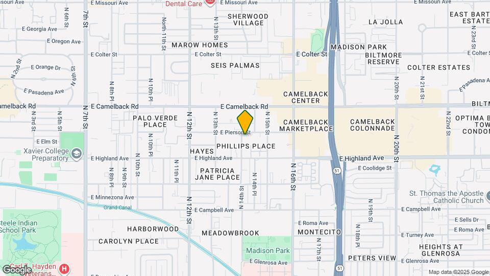 4747 N 14th St Map and Location Details