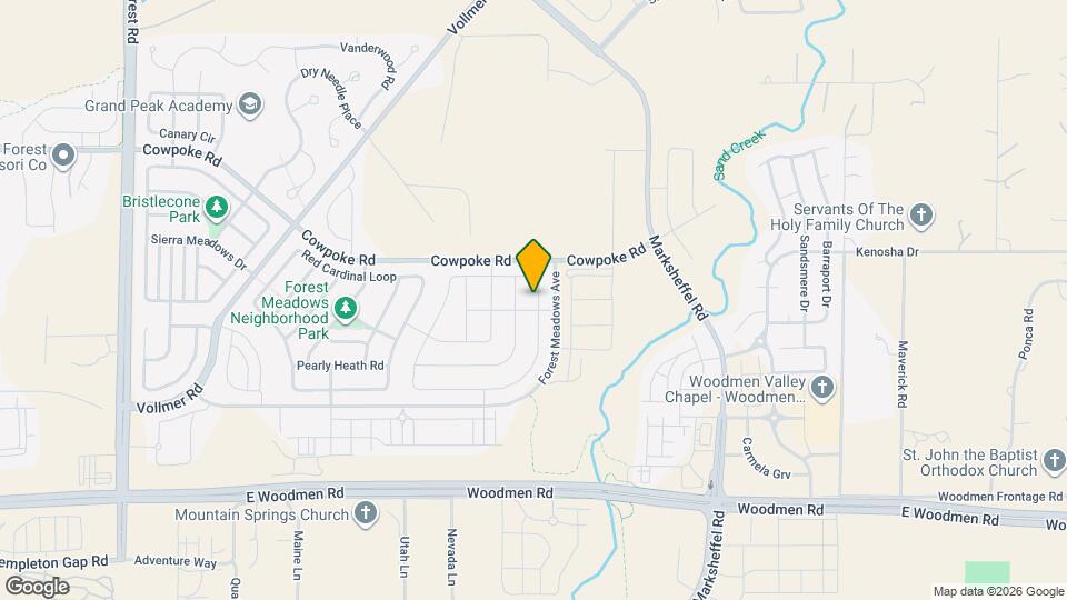 8097 Hardwood Cir Map and Location Details