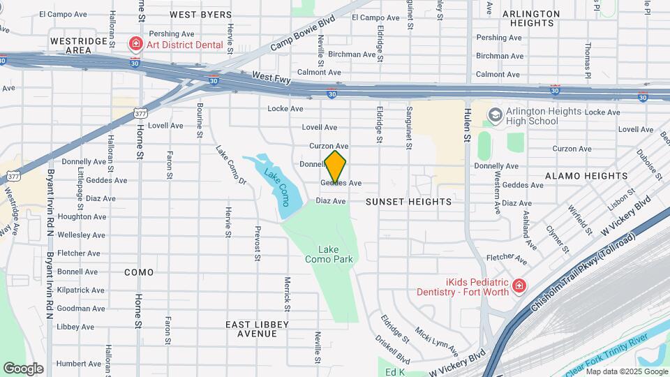 5013 Geddes Ave Map and Location Details