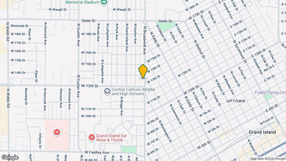 1320 N Broadwell Ave Map and Location Details