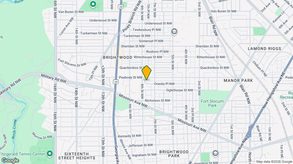 723 Oneida Pl NW Mapa y Detalles de la Ubicación