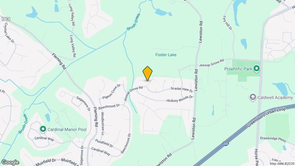 5101 Mountain Ash Ct Map and Location Details