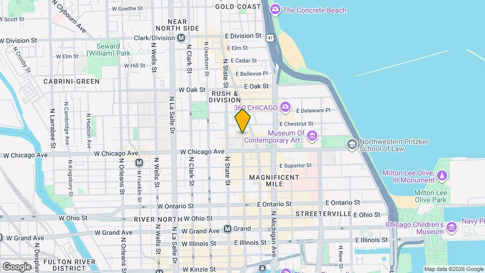 26 E Chestnut St Mapa y Detalles de la Ubicación