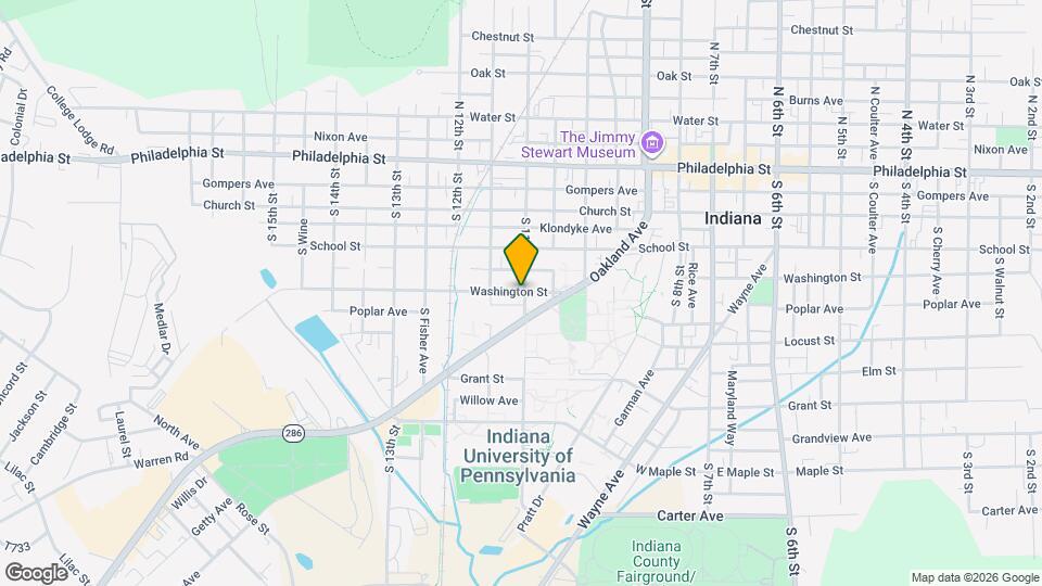 302 S 11th St Map and Location Details