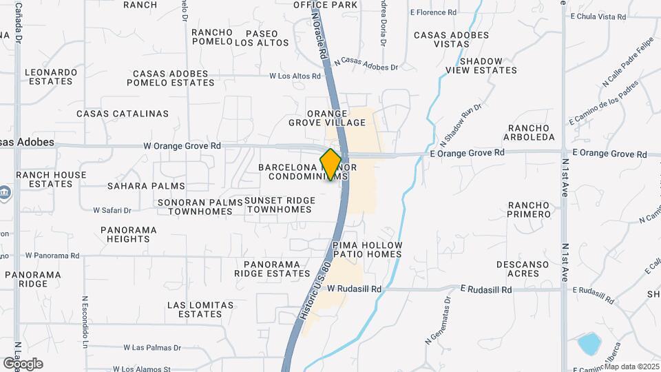 6311 N Barcelona Ct Mapa y Detalles de la Ubicación