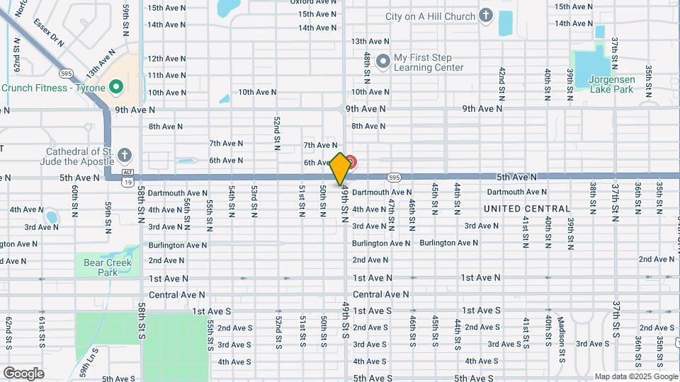 444 49th St N Map and Location Details