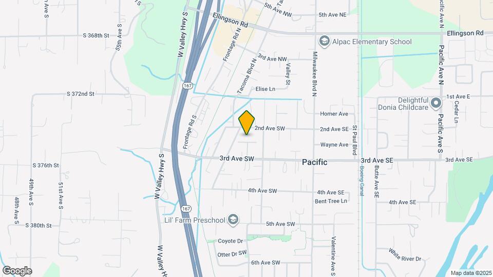 214 Portland Ct SW Map and Location Details