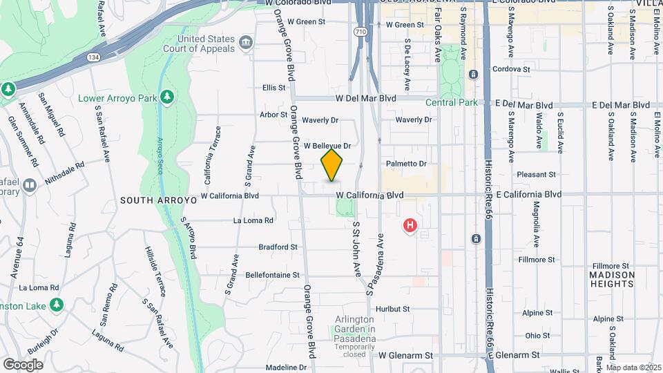 333 W California Blvd Map and Location Details