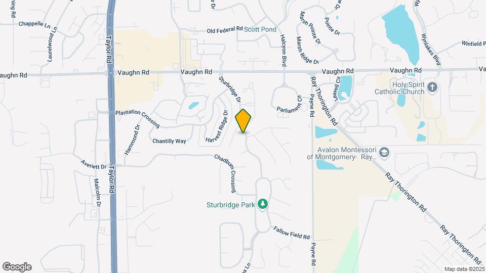 8712 Sturbridge Dr Map and Location Details