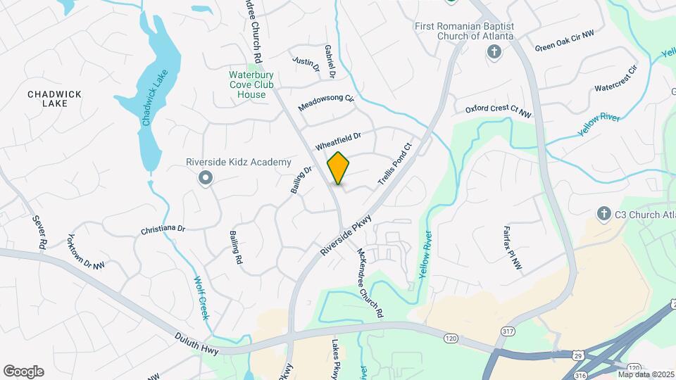 739 Glenspring Dr Map and Location Details