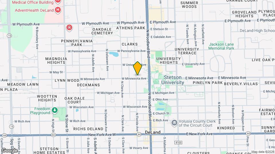 145 W Minnesota Ave Map and Location Details