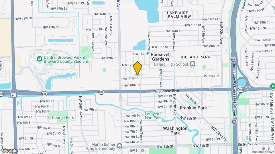 2971 NW 11th St Map and Location Details