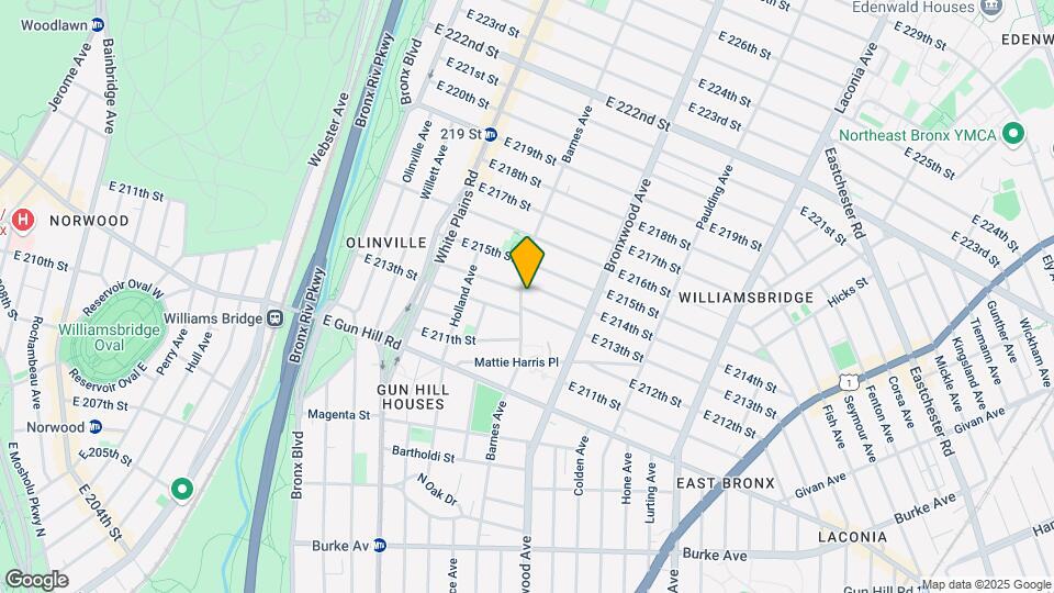 3610 Barnes Ave Mapa y Detalles de la Ubicación