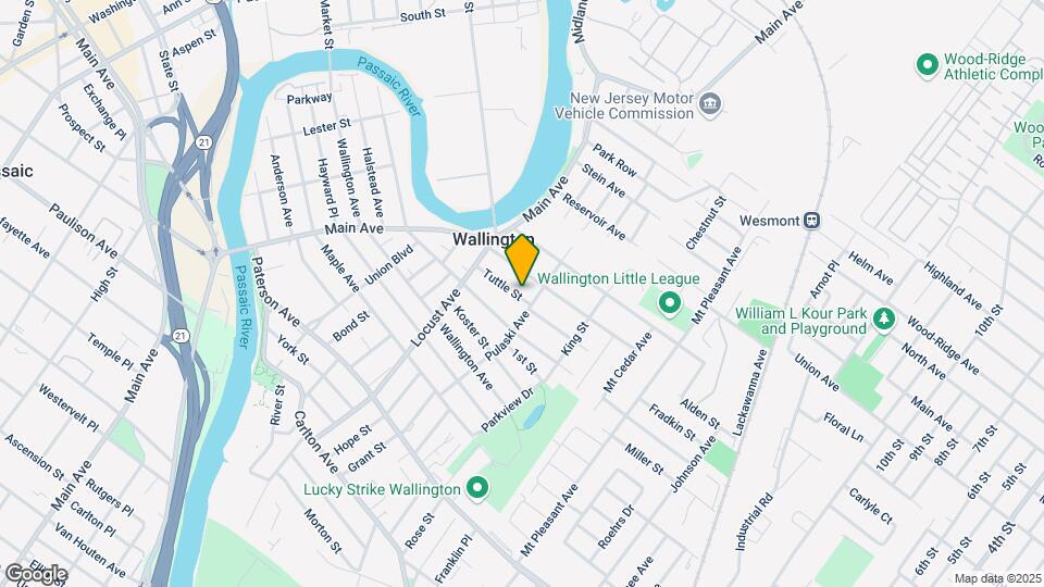47 Tuttle St, Unit First Floor Map and Location Details