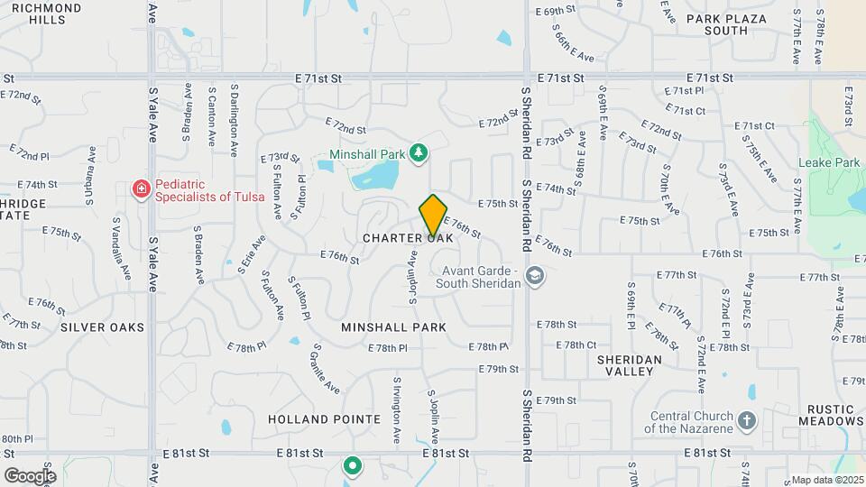 5926 E 76th Ct Map and Location Details