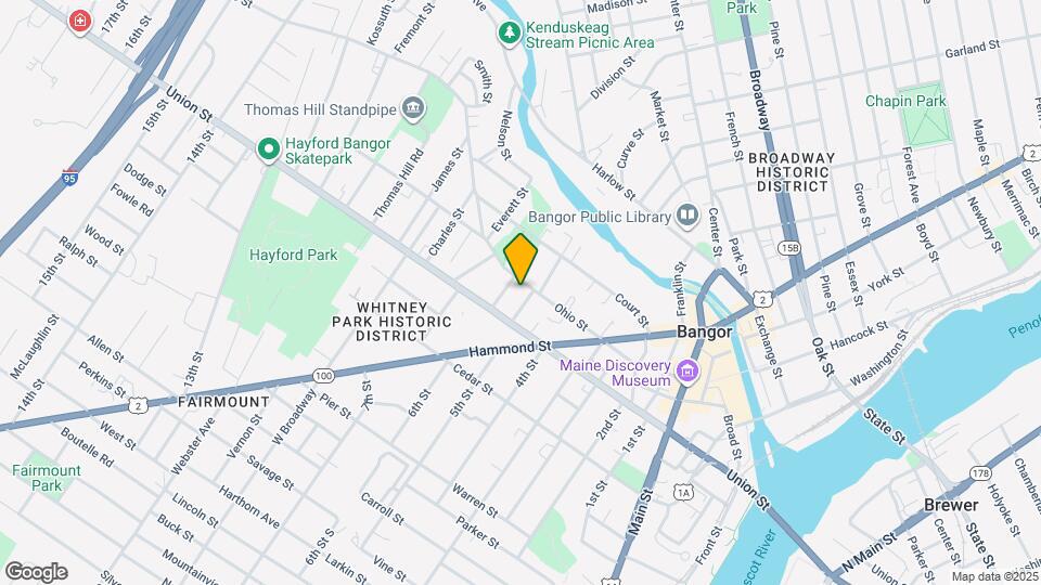 5 Hudson St Map and Location Details