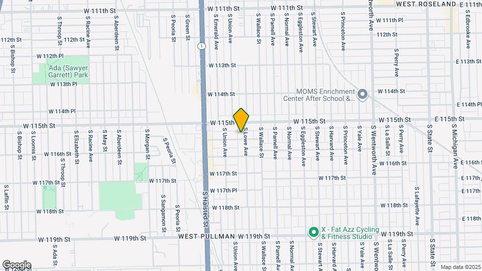 11524 S Lowe Ave Mapa y Detalles de la Ubicación