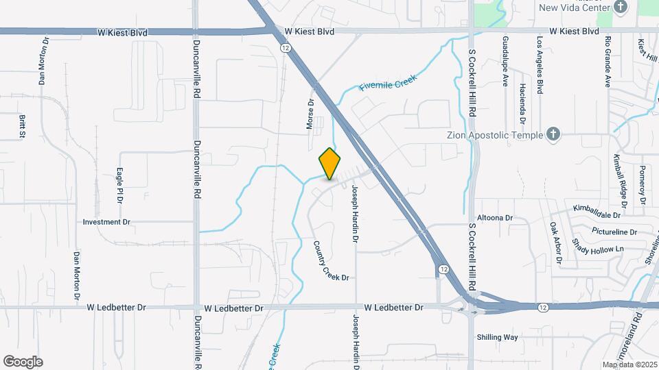 4651 Country Creek Dr Map and Location Details