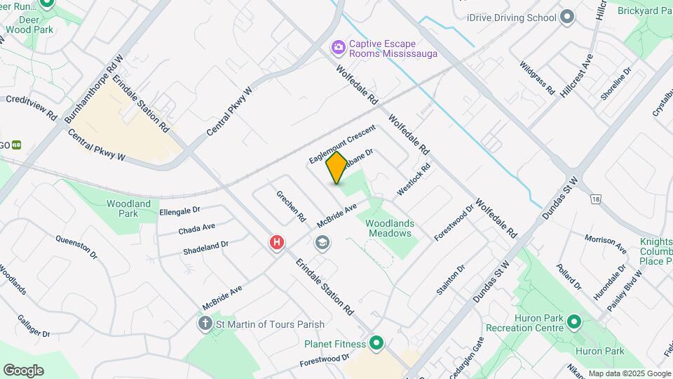 641 Eaglemount Crescent Map and Location Details