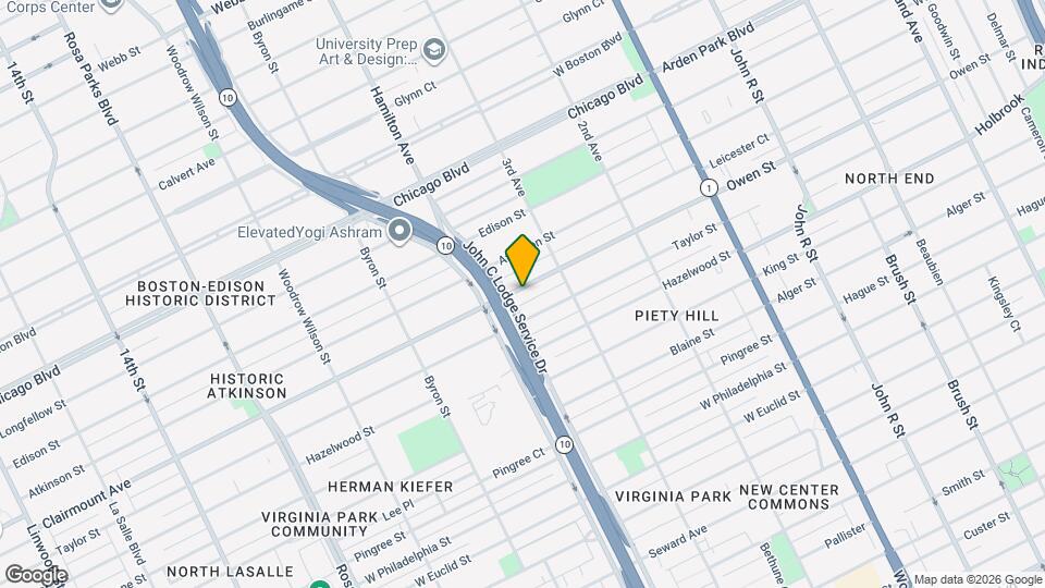 885 Clairmount Ave Map and Location Details