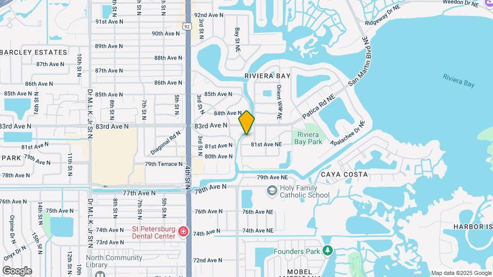 8111 Riverside Dr NE Map and Location Details