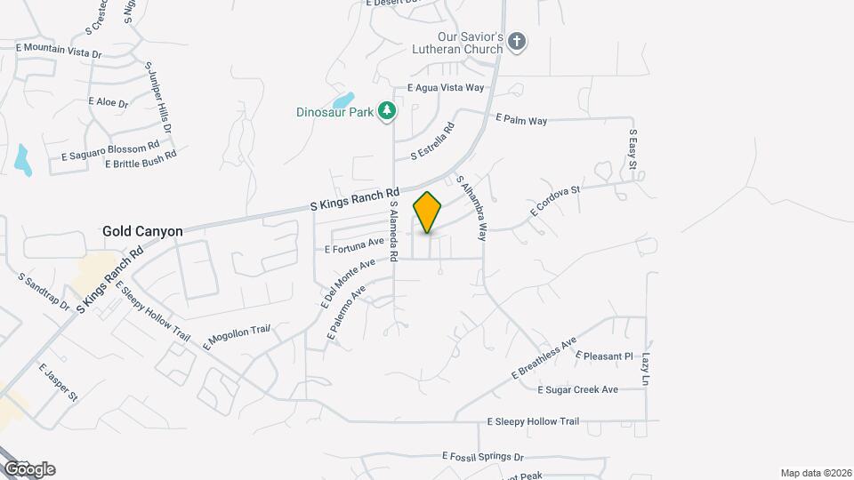 6152 S Hidden Hill Map and Location Details