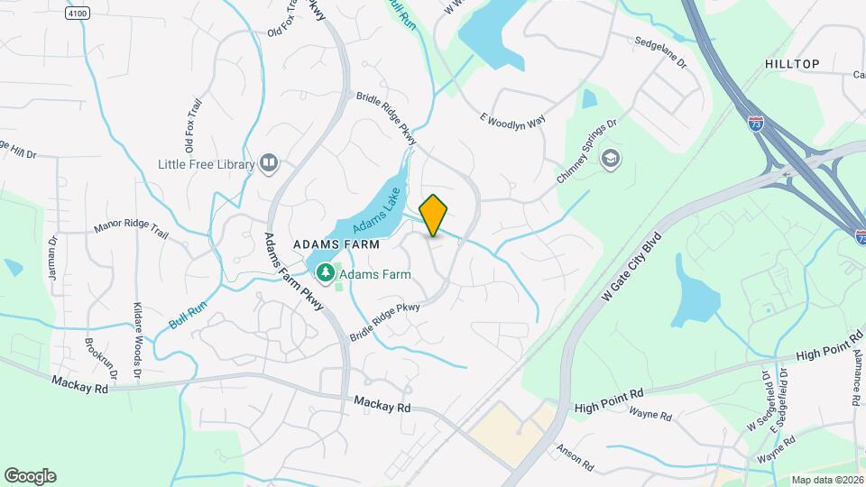 5100 Birnamwood Trail Map and Location Details