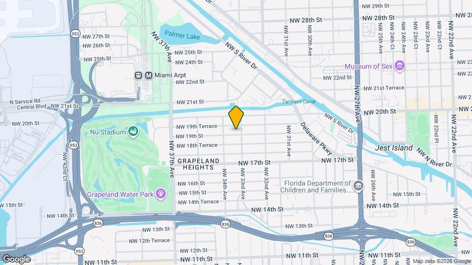 3321 NW 19th St Map and Location Details