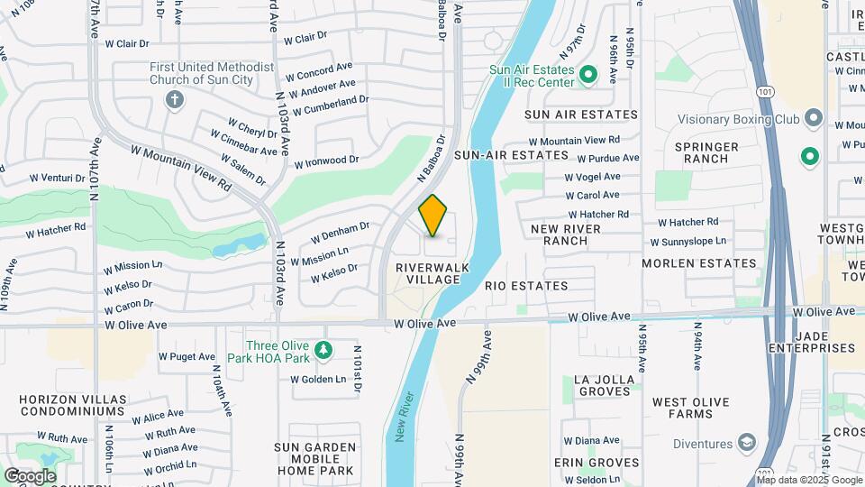 9415 N 99th Ave Map and Location Details